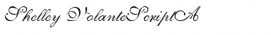 Shelley-VolanteScript A Font Title Preview