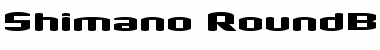 Shimano Regular Font Title Preview