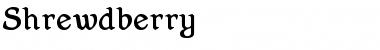 Shrewdberry Regular Font Title Preview