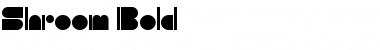 Shroom Regular Font Title Preview