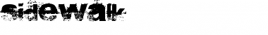 sidewalk Regular Font Title Preview