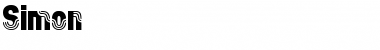 Simon Normal Font Title Preview