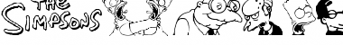 Simpsons Mmmm...Font Regular Font Title Preview