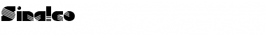 Sinalco Regular Font Title Preview