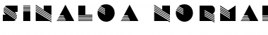Sinaloa Normal Font Title Preview