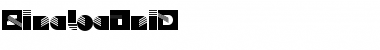 SinaloaIniD Regular Font Title Preview