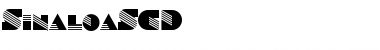 SinaloaSCD Regular Font Title Preview