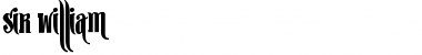 sir william HyperBold Font Title Preview