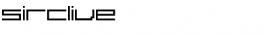 SirClive Regular Font Title Preview