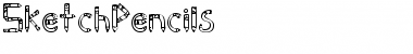 SketchPencils Regular Font Title Preview