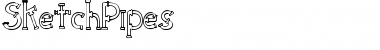 SketchPipes Regular Font Title Preview