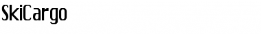 SkiCargo Regular Font Title Preview