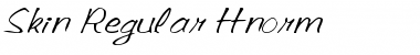 Skin Regular Font Title Preview