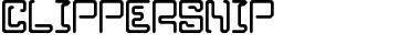 Clippersnip Regular Font Title Preview