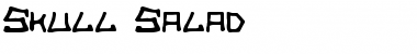 Skull Salad Regular Font Title Preview