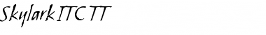 Skylark ITC TT Regular Font Title Preview