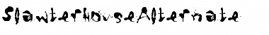 Slawterhouse Regular Font Title Preview