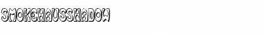 SmokeHausShadow Regular Font Title Preview