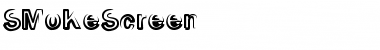 SMoKeScreen Regular Font Title Preview