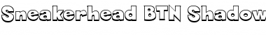 Sneakerhead BTN Shadow Regular Font Title Preview