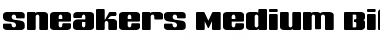 Sneakers Medium Biform Regular Font Title Preview