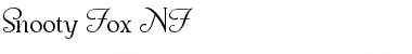 Snooty Fox NF Regular Font Title Preview