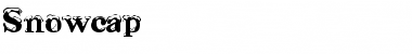 Snowcap Regular Font Title Preview
