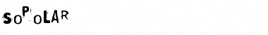 sopolar Regular Font Title Preview