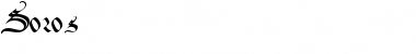 Soros Regular Font Title Preview