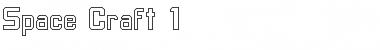 Space Craft 1 Regular Font Title Preview