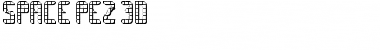 SPACE PEZ 3D Font Title Preview
