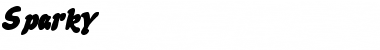 Sparky Normal Font Title Preview