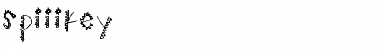 spiiikey Regular Font Title Preview