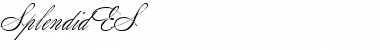 SplendidOrnamenty Regular Font Title Preview