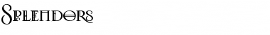 Splendors Regular Font Title Preview