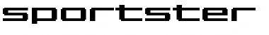 Sportster Extra Bold Regular Font Title Preview