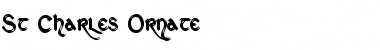 St Charles Ornate Regular Font Title Preview