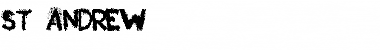 St. Andrew Regular Font Title Preview