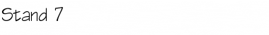 Stand 7 Bold Font Title Preview