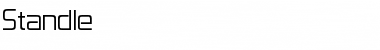 Standle Regular Font Title Preview