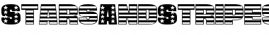 StarsAndStripes-Plain Regular Font Title Preview