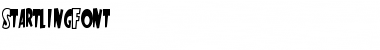 StartlingFont Regular Font Title Preview