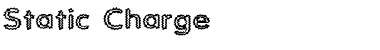 Static Charge Regular Font Title Preview