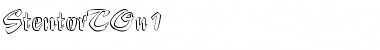StentorTOu1 Regular Font Title Preview