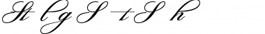Sterling Script Swashes Regular Font Title Preview