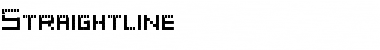 Straightline Regular Font Title Preview