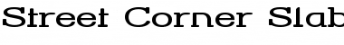 Street Corner Slab Extend Regular Font Title Preview