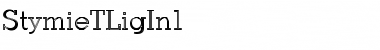 StymieTLigIn1 Regular Font Title Preview