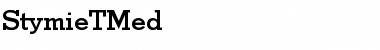 StymieTMed Regular Font Title Preview