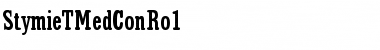 StymieTMedConRo1 Regular Font Title Preview